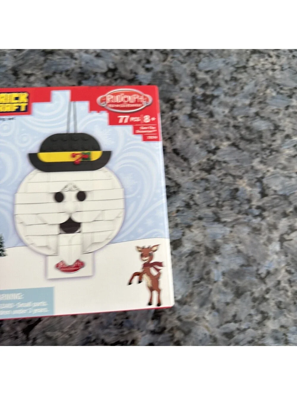 BRICKCRAFT Rudolph the Red-Nosed Reindeer Sam the Snowman Ornament